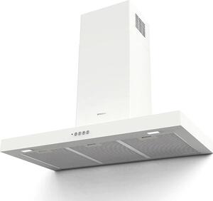 Faber Cappa Cucina Aspirante a Parete Larghezza 90 cm colore Bianco - 325.0618.740 Stilo Comfort