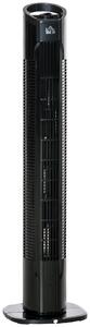 Ventilatore a Colonna Ø20x78,5 cm 3 Velocità Nero