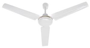 Ventilatore da Soffitto con 3 Pale Ø120 cm 5 Velocità Bianco