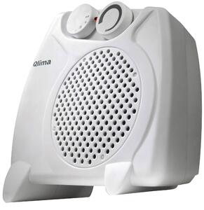 Stufa Elettrica Caldobagno 2000W Qlima EFH2010 Bianca