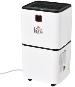 Deumidificatore 2L Massimo 25m2 Capacità 11,2L/24h 178W Bianco