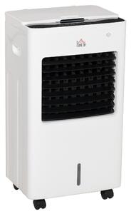 Raffrescatore Ventilatore con Ghiaccio 75W 9 Funzioni Bianco