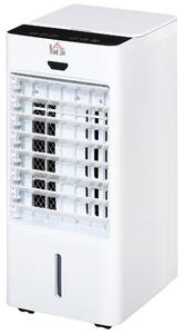 Raffrescatore Ventilatore con Ghiaccio 75W 9 Funzioni Bianco