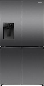 Hisense Frigorifero Americano Side by Side Capacit 640 Litri Classe energetica D Raffreddamento No Frost colore Nero - RQ5P640SYKD
