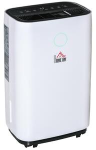Deumidificatore d'Aria 20 Litri 395W 3 Modalità e 2 Velocità Bianco