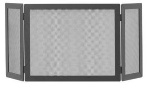 Parascintille con Antine 90x40 cm per Camino a Legna in Ferro Belfer 3008 Antracite