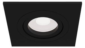 Faretto da incasso Downlight in Alluminio Atom Nero