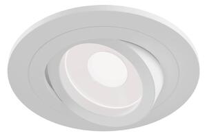 Faretto da incasso Downlight in Alluminio Atom Bianco