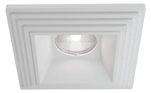 Faretto da incasso Downlight in Gesso Gyps Modern Bianco