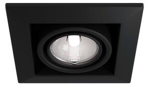 Faretto da incasso Downlight in Metallo Metallo Modern Nero