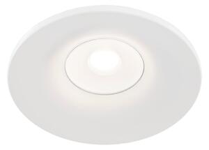 Faretto da incasso Downlight in Alluminio Barret Bianco
