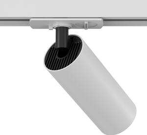 Faretto a LED per Sistema Illuminazione Binario 12W 3000K in Alluminio Focus LED Bianco
