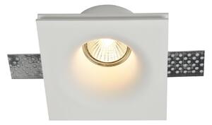 Faretto da incasso Downlight in Gesso Gyps Modern Bianco