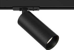 Faretto a LED per Sistema Illuminazione Binario 12W 3000K in Alluminio Focus LED Nero