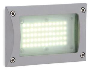 Lampada a Incasso Aperto a Led Colore Alluminio per Esterno Linea Route Livos