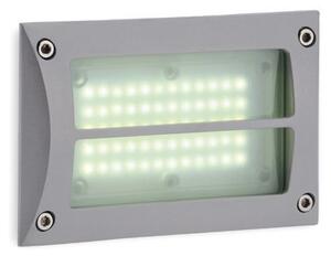Lampada a Incasso Diviso a Led Colore Alluminio per Esterno Linea Route Livos