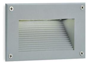 Lampada Incasso a Led Riflesso Colore Alluminio per Esterno Linea Route Livos