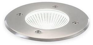 Faretto Segnapassi Calpestabile da Esterno a LED 5W Ø12 Sovil Texas Acciaio