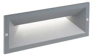 Faretto Segnapassi a Incasso da Esterno a LED 12W da Parete Sovil Mask Grigio