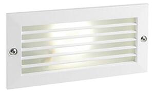 Lampada Segna Passo Rettangolare da Incasso a Parete a LED 10W 3000K Sovil Bianco