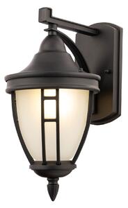 Lampada da parete Outdoor in Alluminio Rivoli Nero