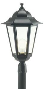 Lampada Testa Palo da Giardino Ø60 mm E27 in Alluminio Sovil Nero