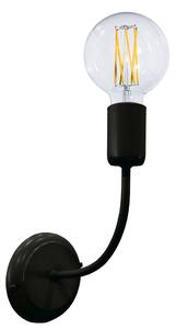 Applique 1xE27 Montatura Verniciata Nero E-Energy Daniela