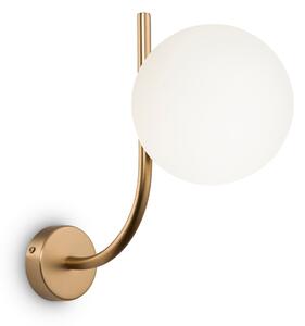 Lampada da parete Modern in Metallo Rendez-vous Ottone