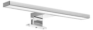 Faretto Led per Specchio da Bagno Virgo 5 Pezzi Cromato Brillo Tecnoplastica Emuca