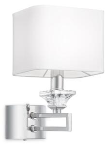 Lampada da parete Neoclassic in Metallo Ontario Cromo