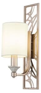 Lampada da parete House in Metallo Vittoria Crema con Oro