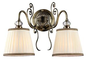 Lampada da parete Elegant in Metallo Vintage Bronzo Antique