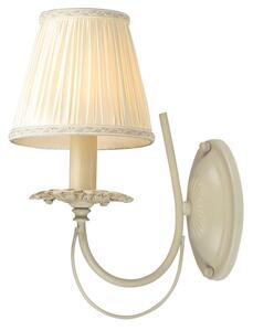 Lampada da parete Elegant in Metallo Olivia Avorio