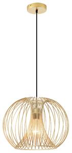 Lampadario Moderno a Sospensione 40W E27 Oro