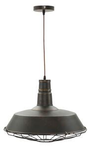 Lampadario Industry Ø46x32 cm in Ferro