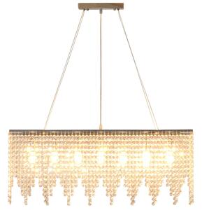 Lampadario Moderno a Gocce 80x20x130 cm E14 40W Argento