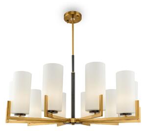 Lampadario Modern in Metallo Fortano Ottone