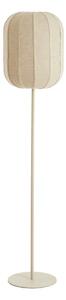Lampada da terra color crema con paralume in tessuto (altezza totale 165 cm) Solune – Light & Living