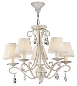 Lampadario Elegant in Metallo Brionia Beige