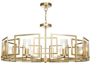 Lampada pendente House in Metallo Bowi Oro