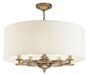 Lampada pendente House in Metallo Anna Oro Antique