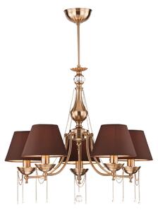 Lampadario Royal Classic in Metallo Chester Ottone