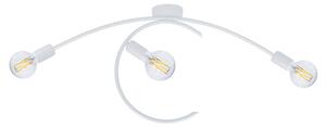 Sospensione 3xE27 Montatura Verniciata Bianco E-Energy Daniela