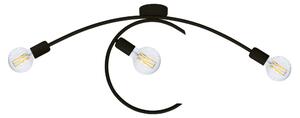 Sospensione 3xE27 Montatura Verniciata Nero E-Energy Daniela