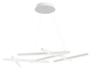 Lampada pendente Modern in Alluminio Line Bianco