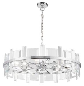 Lampada pendente Modern in Metallo Cerezo Cromo