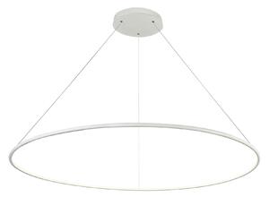 Lampada pendente Modern in Metallo Nola Bianco