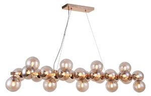 Lampada pendente Modern in Metallo Dallas Oro