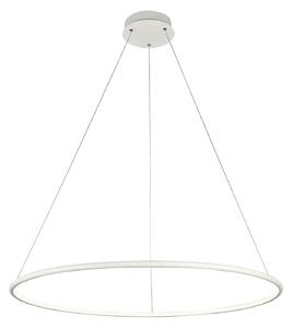 Lampada pendente Modern in Metallo Nola Bianco