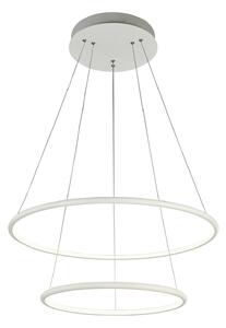 Lampada pendente Modern in Metallo Nola Bianco